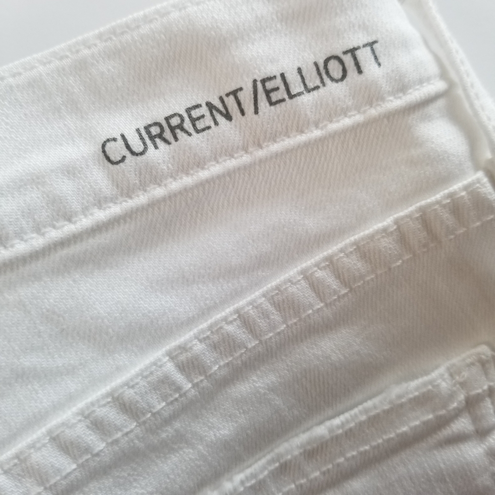 CURRENT/ELLIOT Stilleto Sugar Knee Destroy Raw Hem - Picture 2 of 12